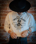6.2oz Crew Neck L/S TEE “Pomado” 8253002