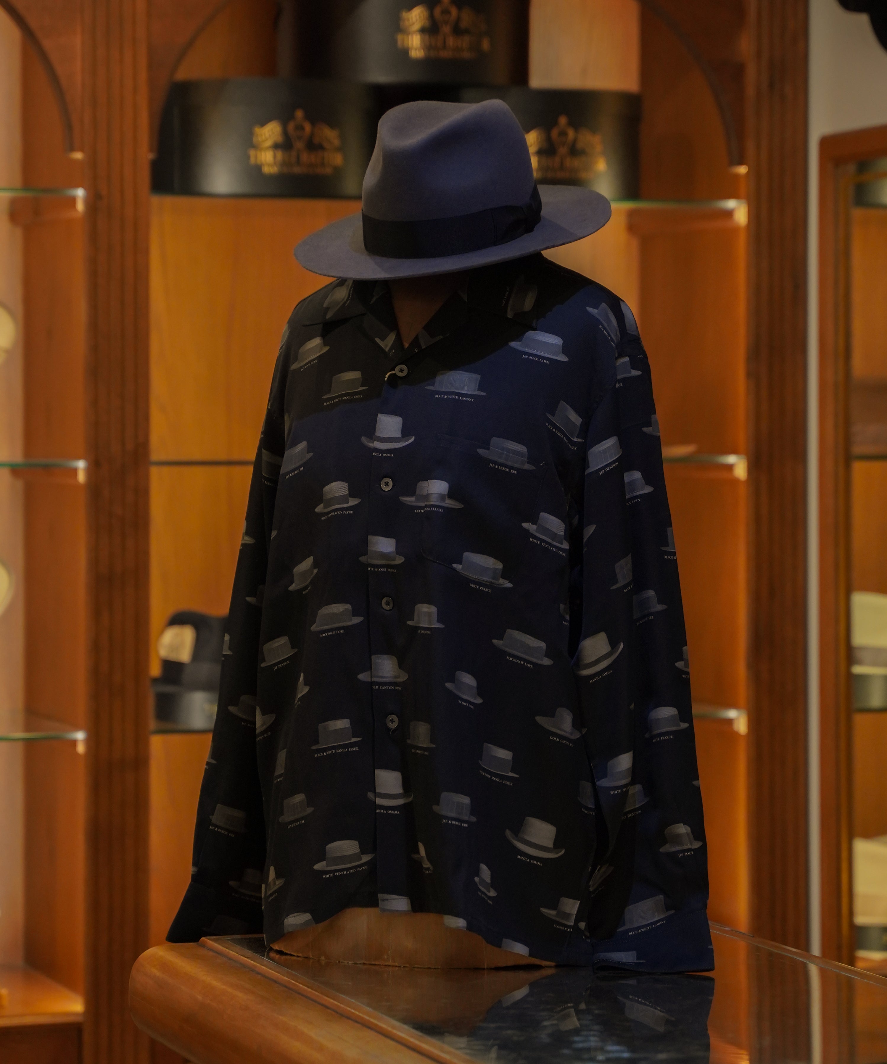 Hat Pattern Open Collar L/S Shirts – THE FAT HATTER