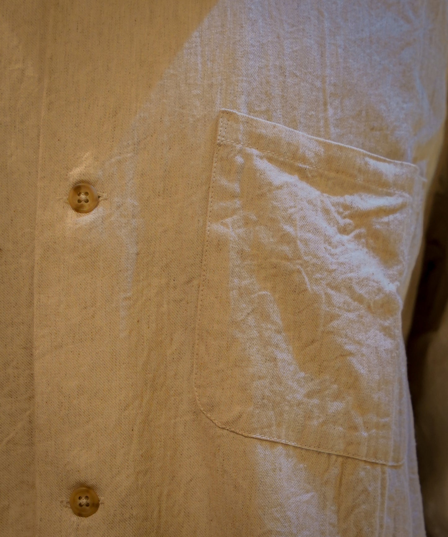 "CRAFTSMAN"Open Collar L/S Shirt