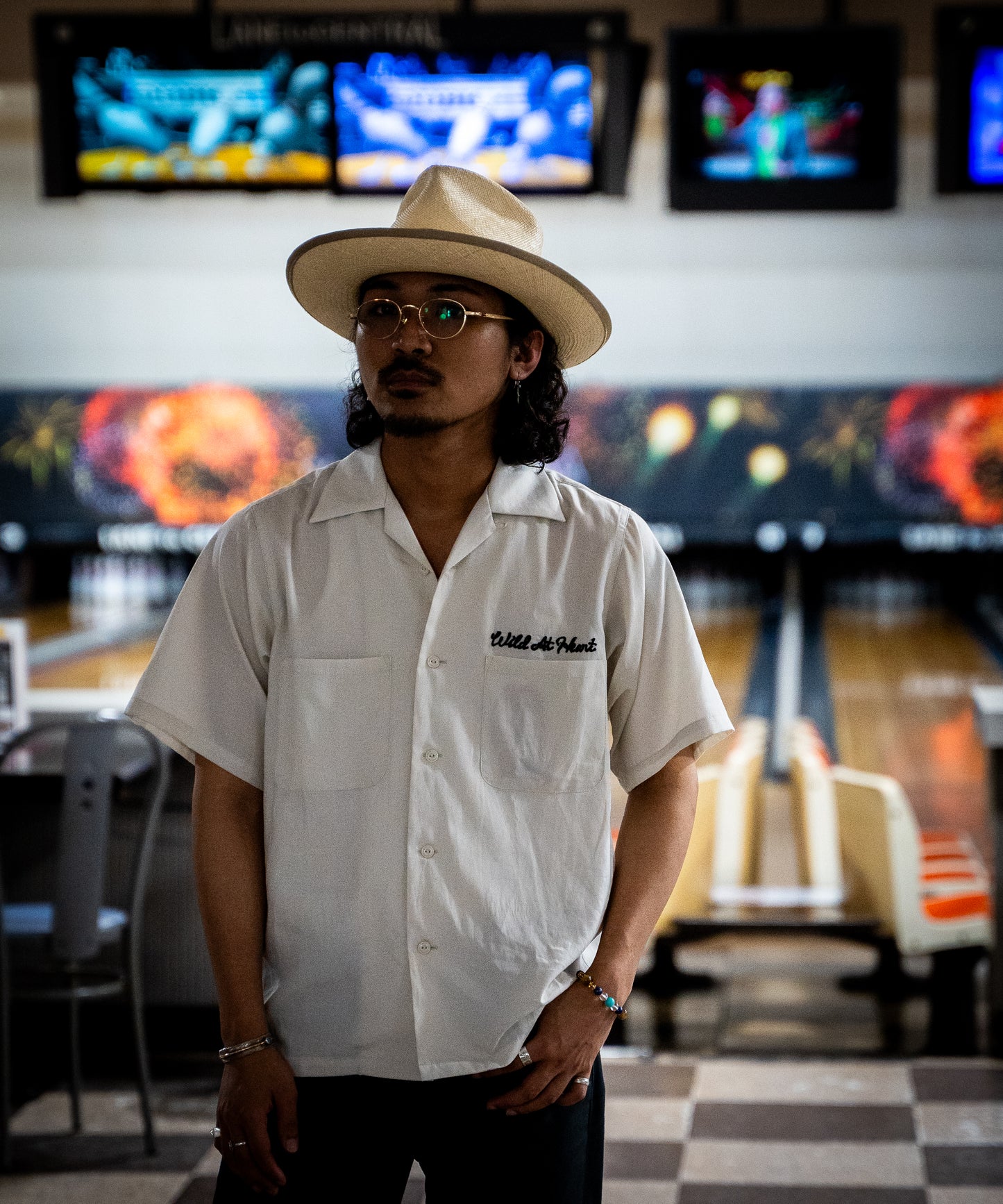 ”TRADE MARK"Bowling S/S Shirts