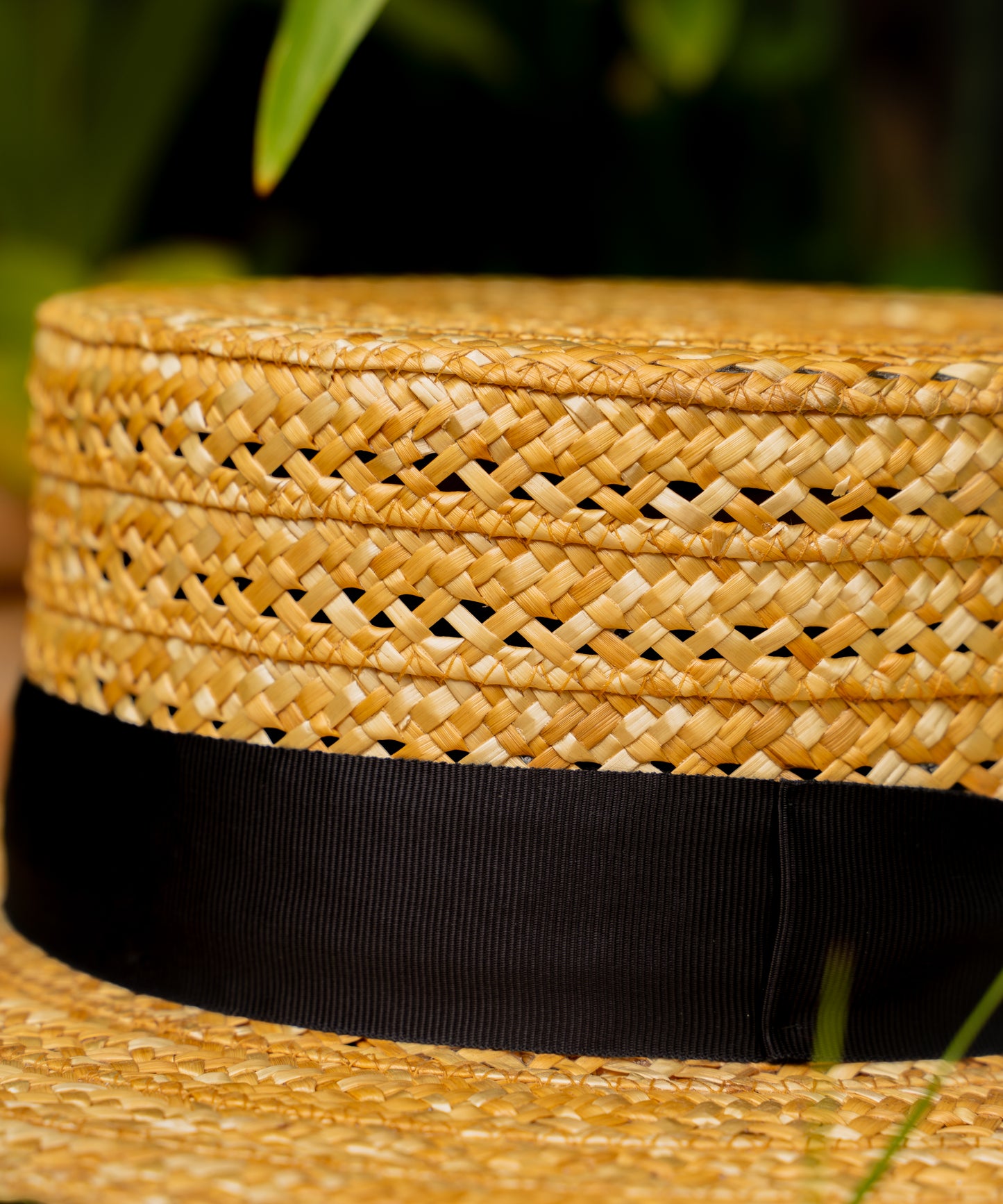 BOATER HAT ”LASE”　6262008