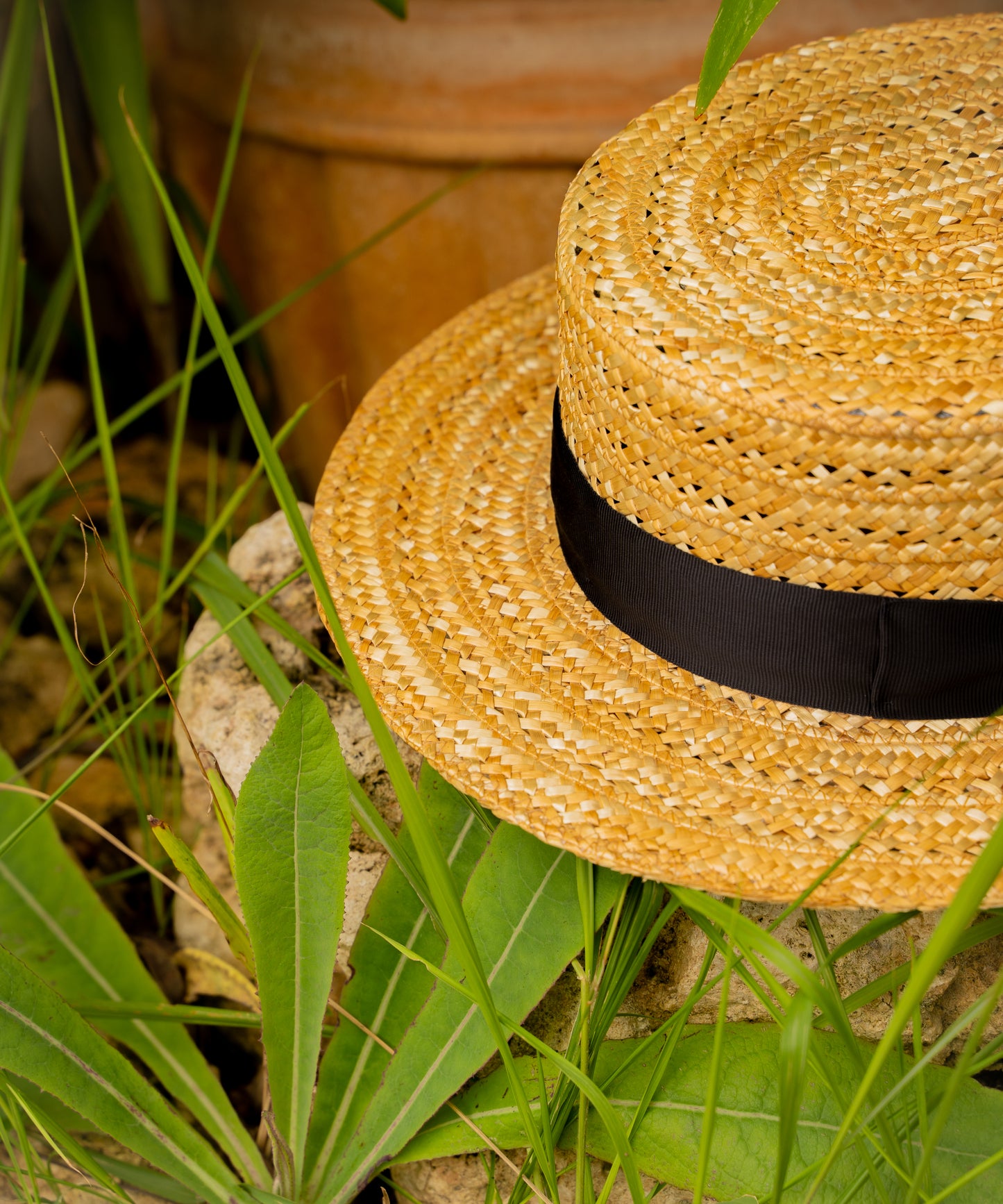 BOATER HAT ”LASE”　6262008