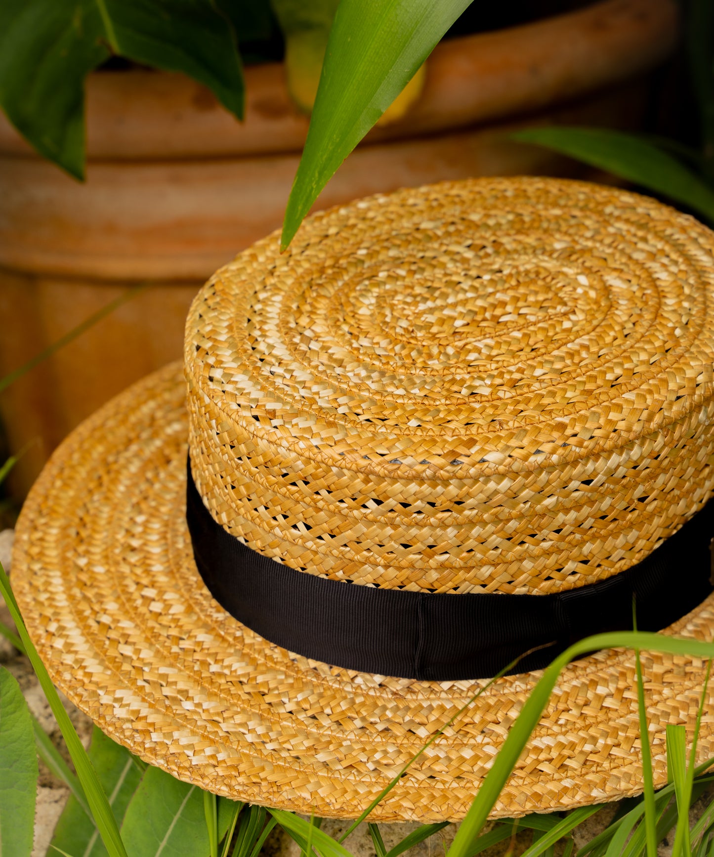BOATER HAT ”LASE”　6262008