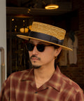 BOATER HAT ”LASE”　6262008