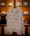 "SKA" Open Collar L/S Shirt