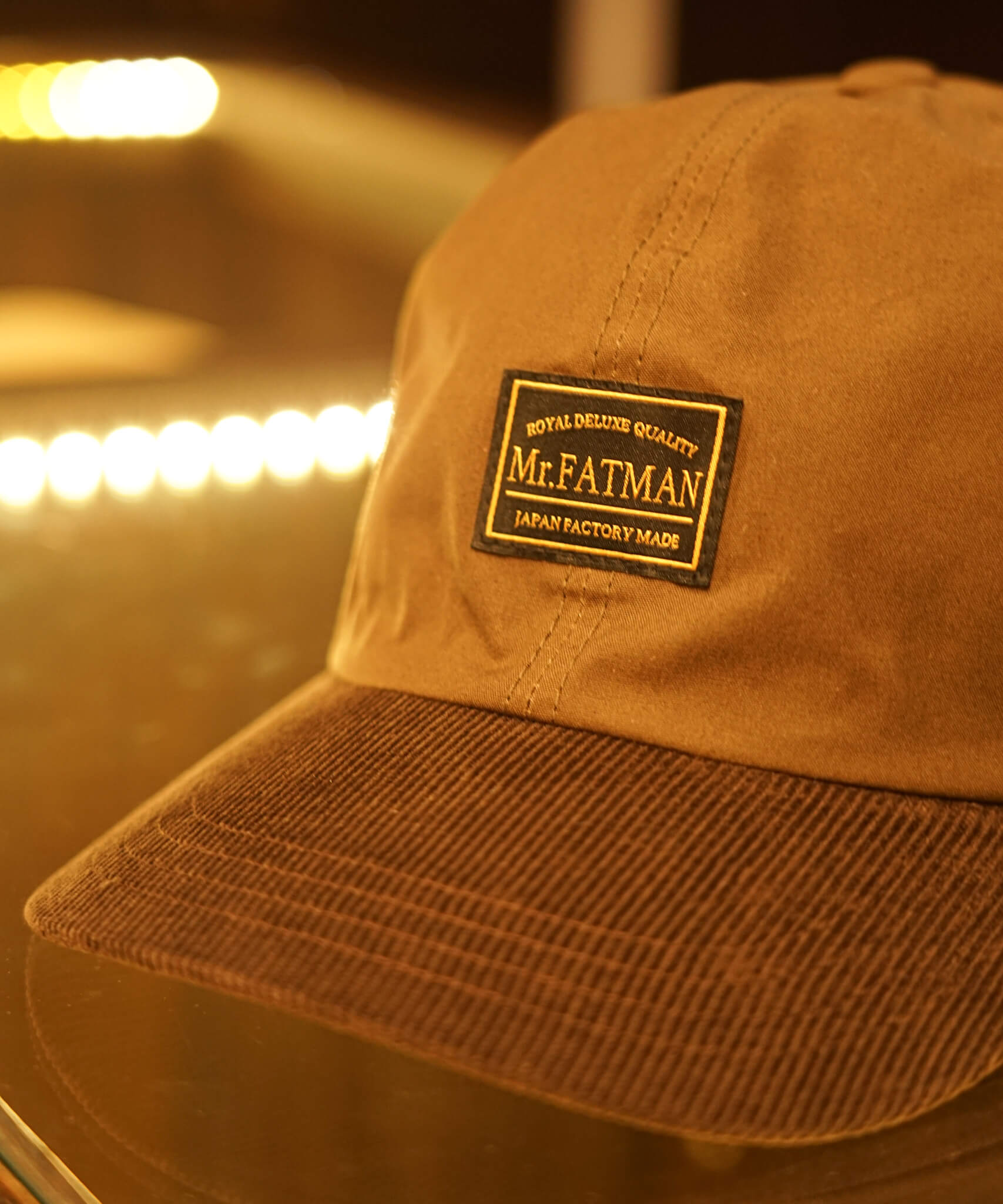 Waxed Cotton Baseball Cap – THE FAT HATTER