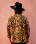 Leopard Corduroy Shirt