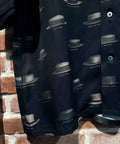 Hat Pattern Open Collar Shirt S/S Shirts 8251001