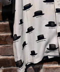 Hat Pattern Open Collar Shirt S/S Shirts 8251001
