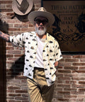 Hat Pattern Open Collar Shirt S/S Shirts 8251001