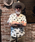 Hat Pattern Open Collar Shirt S/S Shirts 8251001