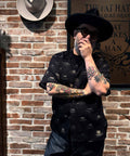Hat Pattern Open Collar Shirt S/S Shirts 8251001