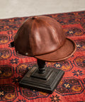 LEATHER SHORT BRIM CAP by BRIDGE CAP 5244007