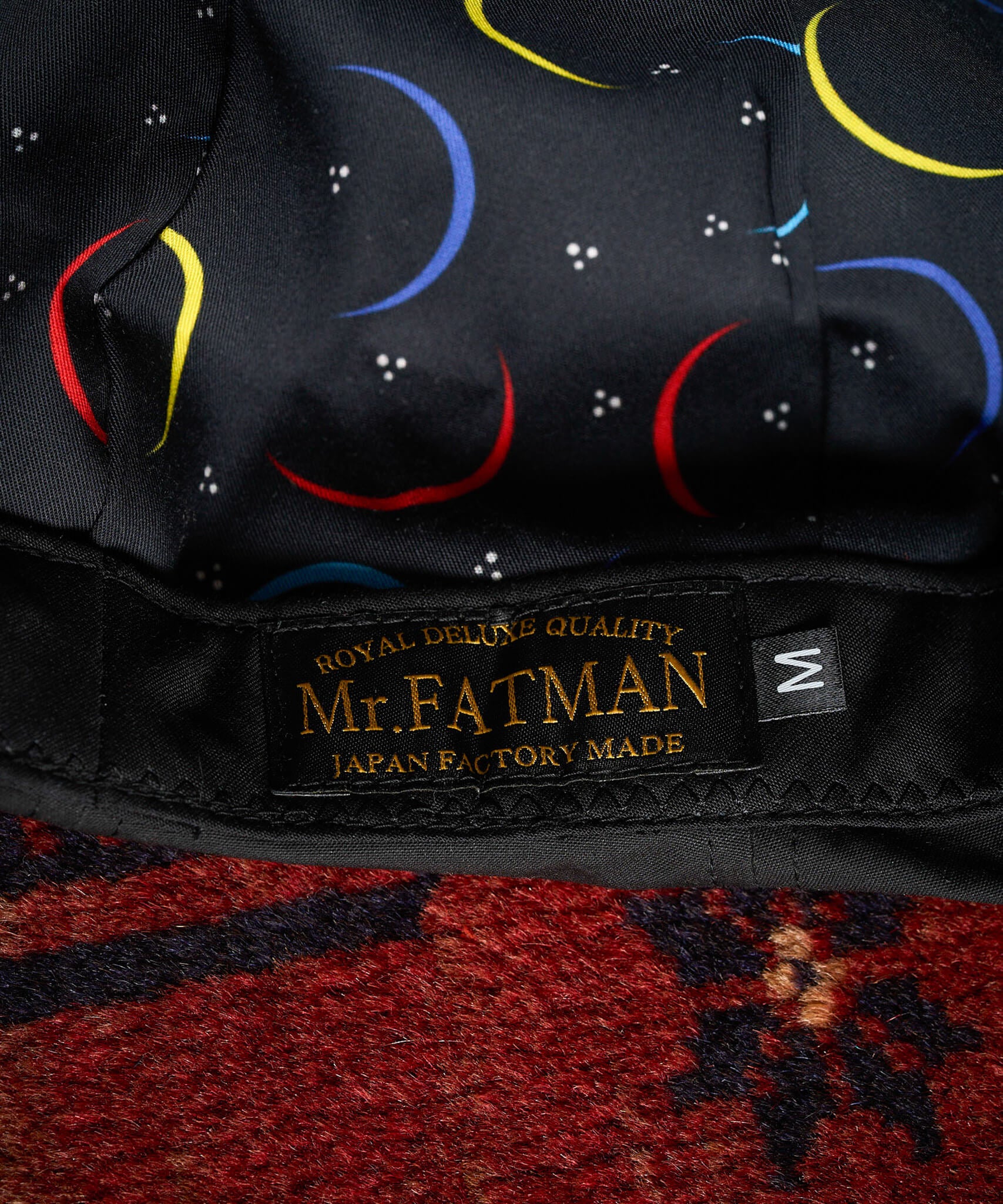 【希少】人気！Mr.FATMAN Waxed Cotton Casquette Mr.FATMAN Waxed Cotton Casquette 5233007-24AUT 000 BLACK