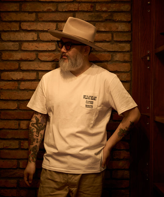 6.2oz V Neck TEE“Goldfish Legacy” 8251007