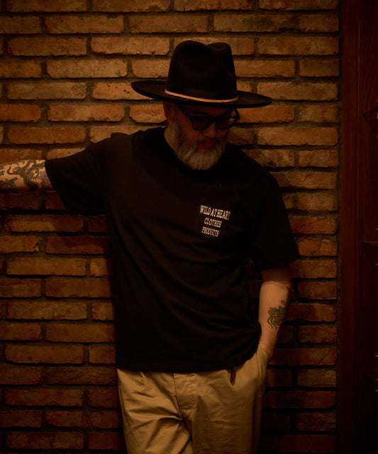 6.2oz V Neck TEE“Signboard” 8251009