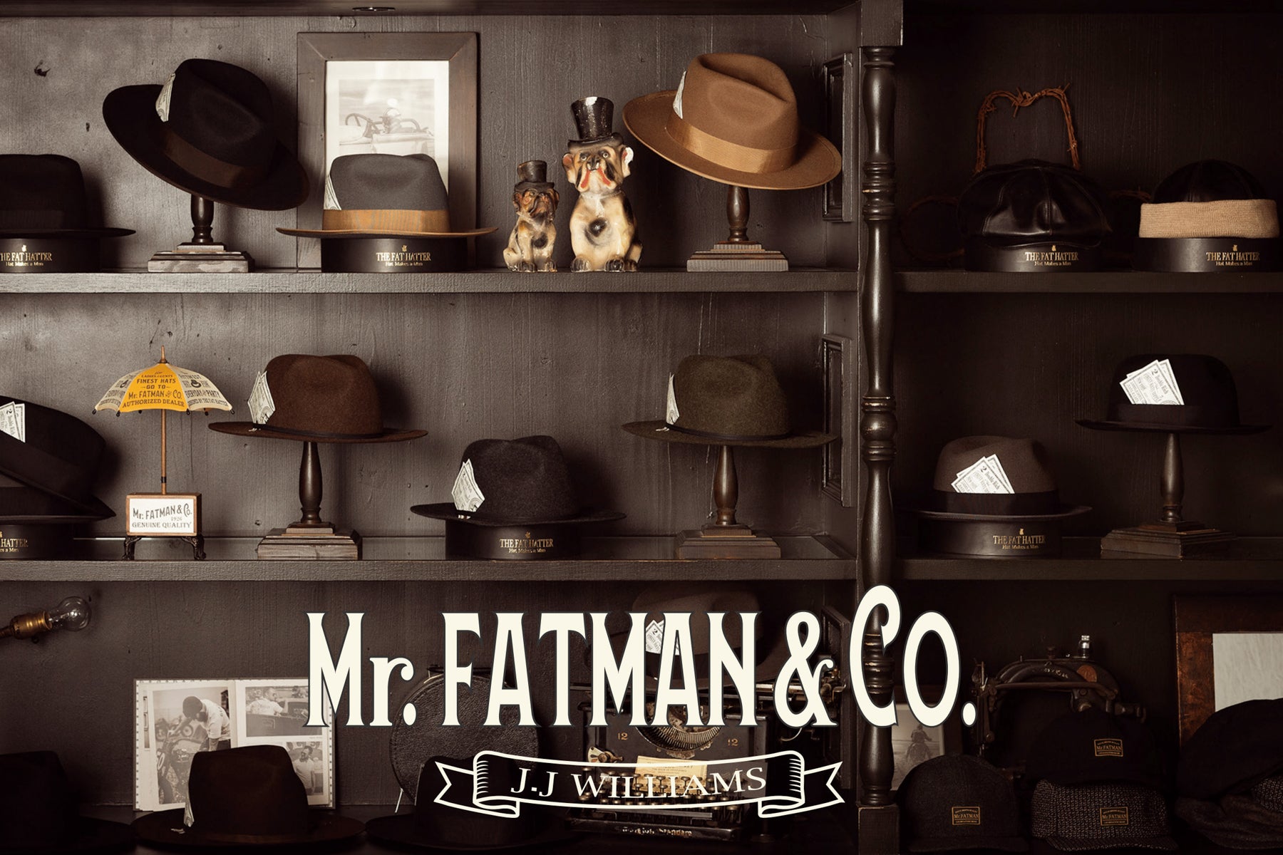 THE FAT HATT Factory\u0026Co BURK INDIGO 61cm