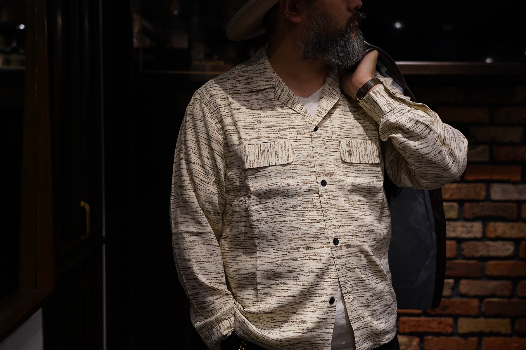 1950's Vintage Rayon shirt