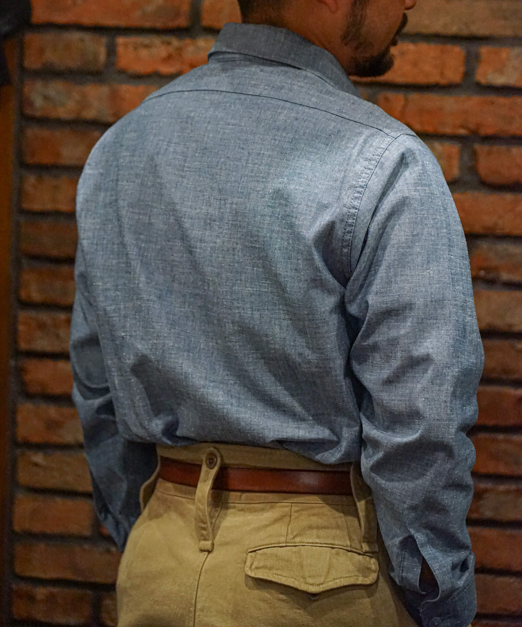 1940's Chambray Work Shirt