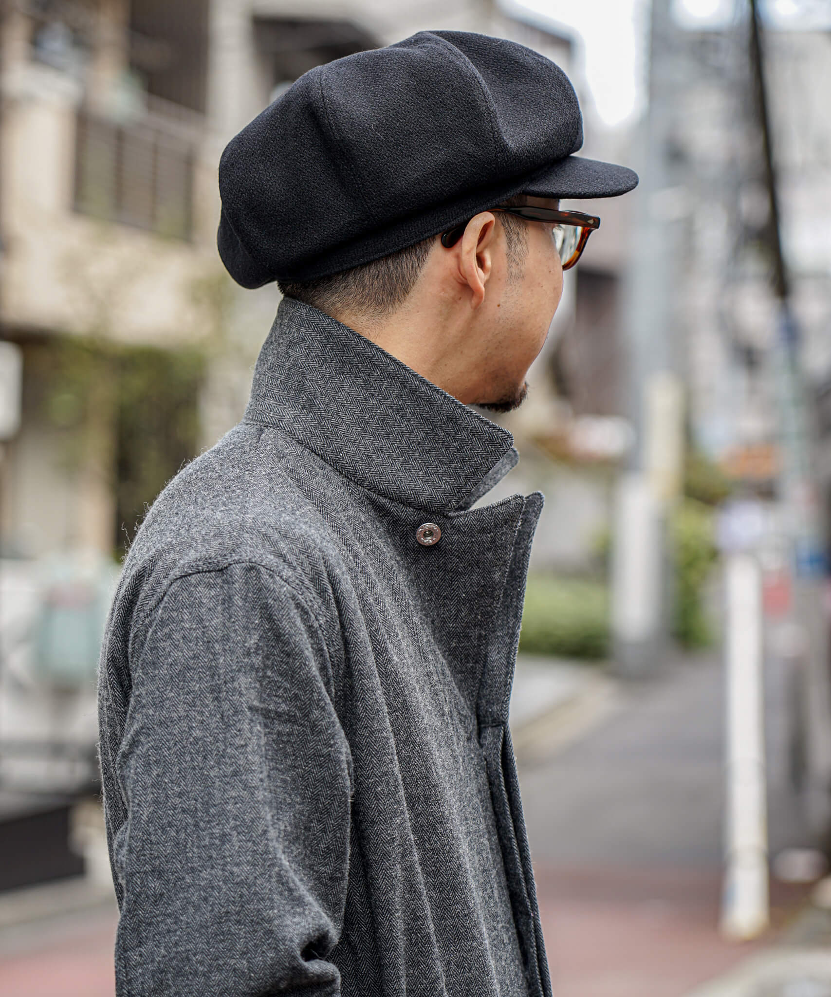 Tweed Johnny Casquette -TFH別注- – THE FAT HATTER