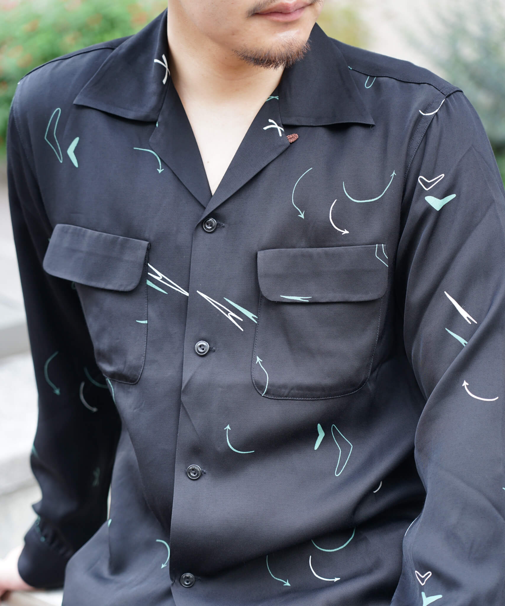 A445 Atomic Rayon Shirt