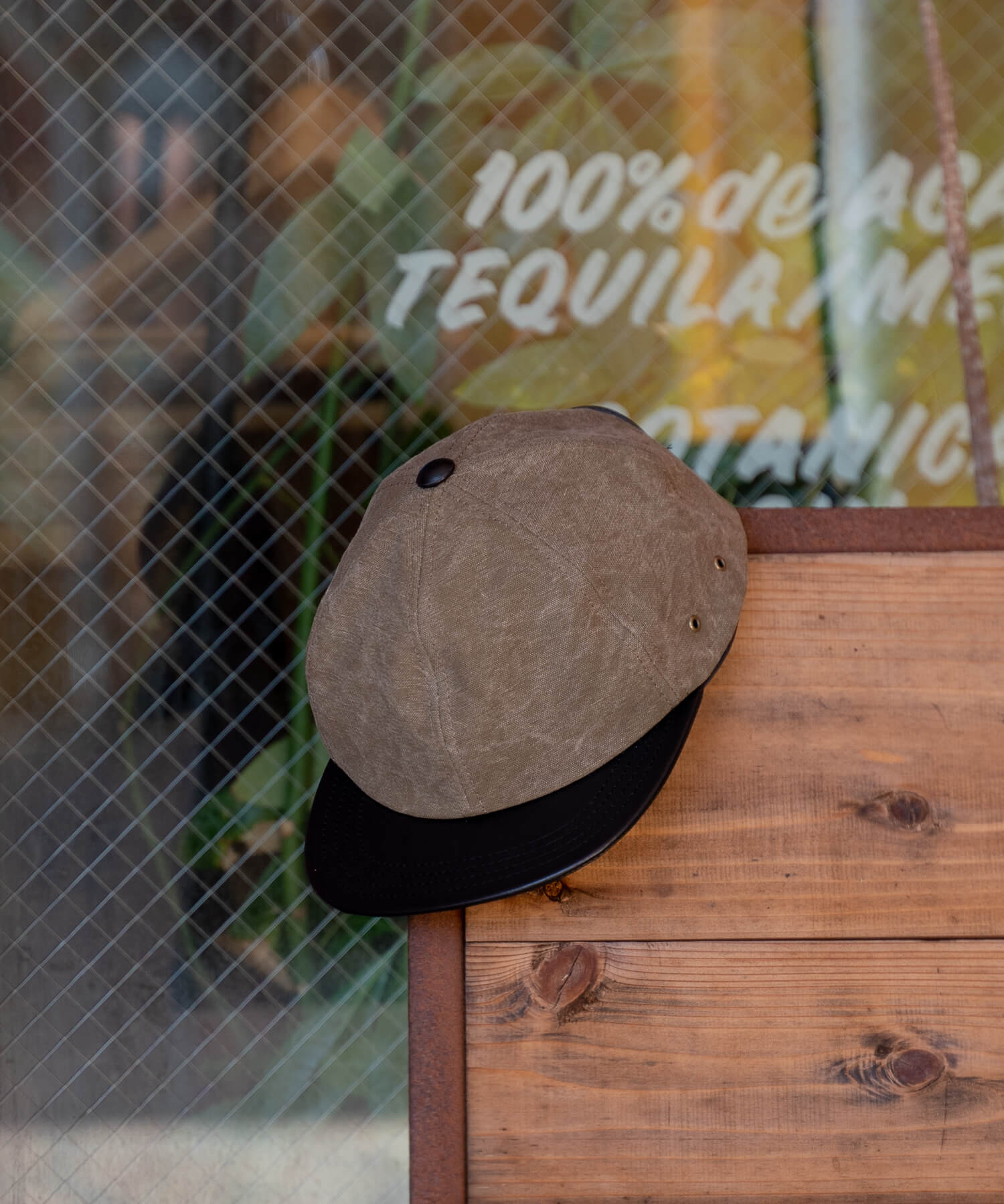 MINERVA OX LEATHER CAP – THE FAT HATTER