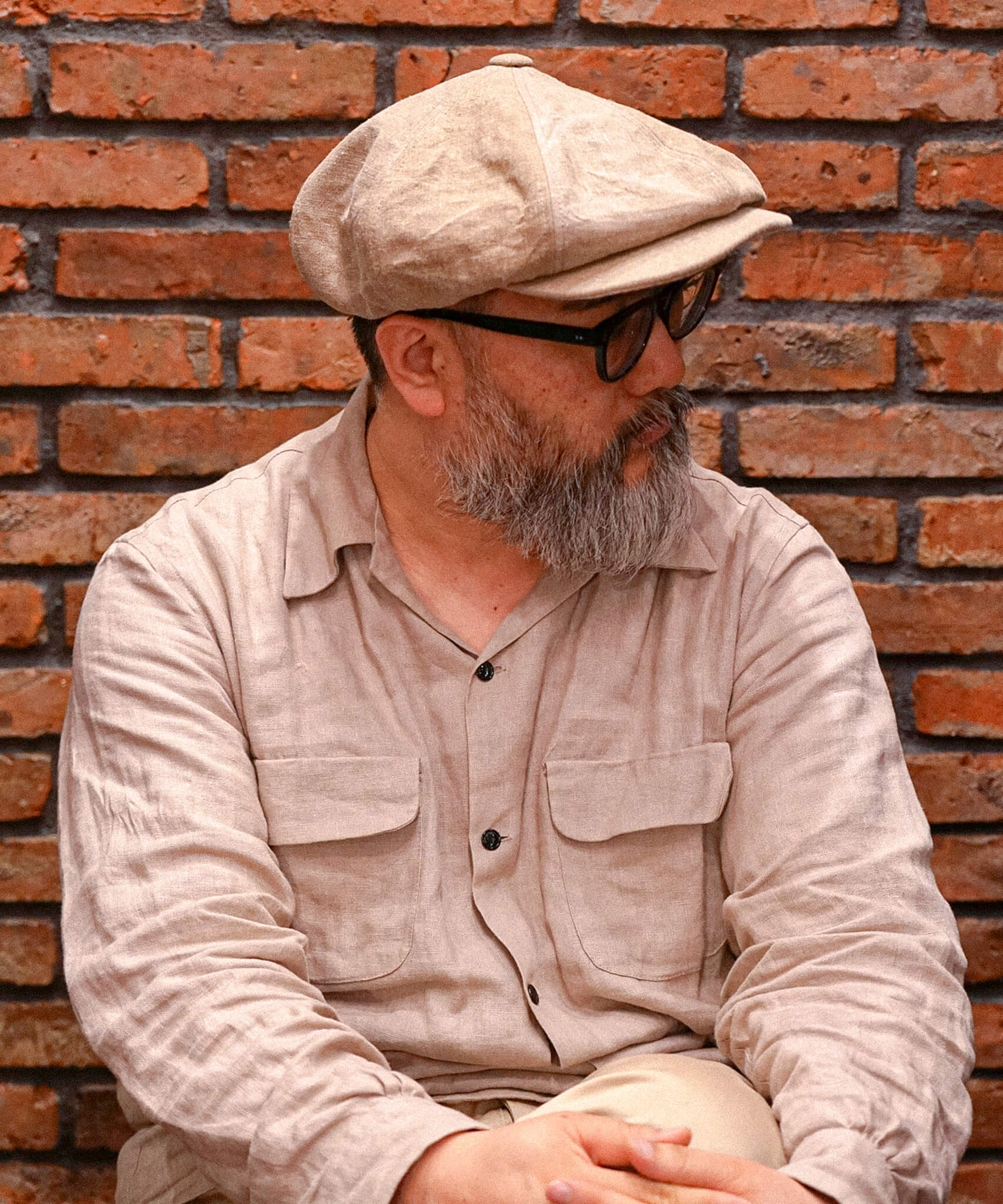 HILLBILLY -DEADSTOCK LINEN-