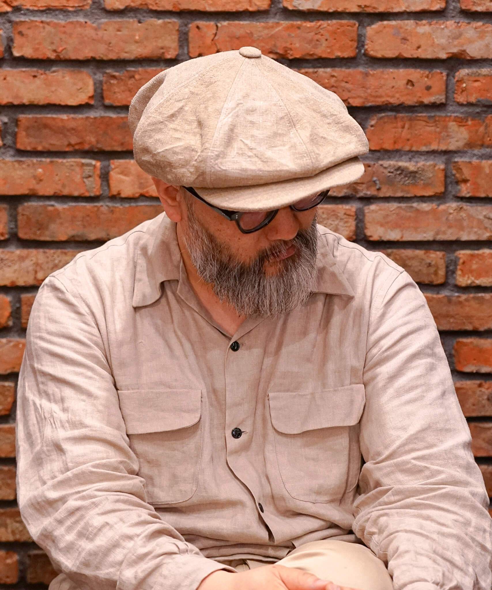 HILLBILLY -DEADSTOCK LINEN-