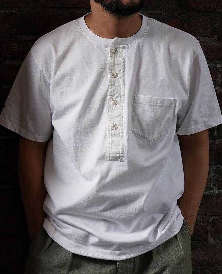Henry neck T-Shirt