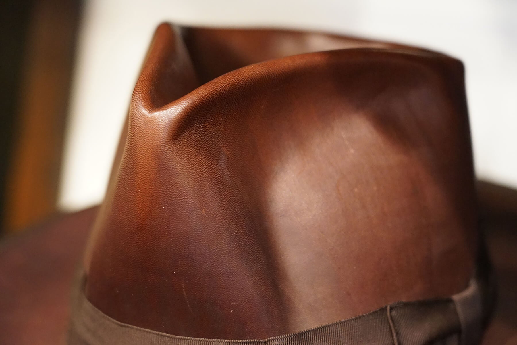 J.D Horse Leather Hat