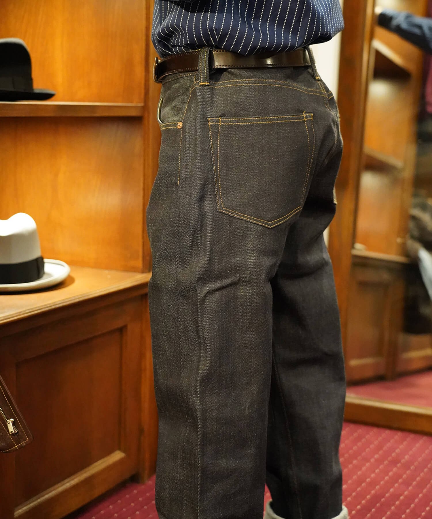 Vintage 40's XX Style Denim Pants